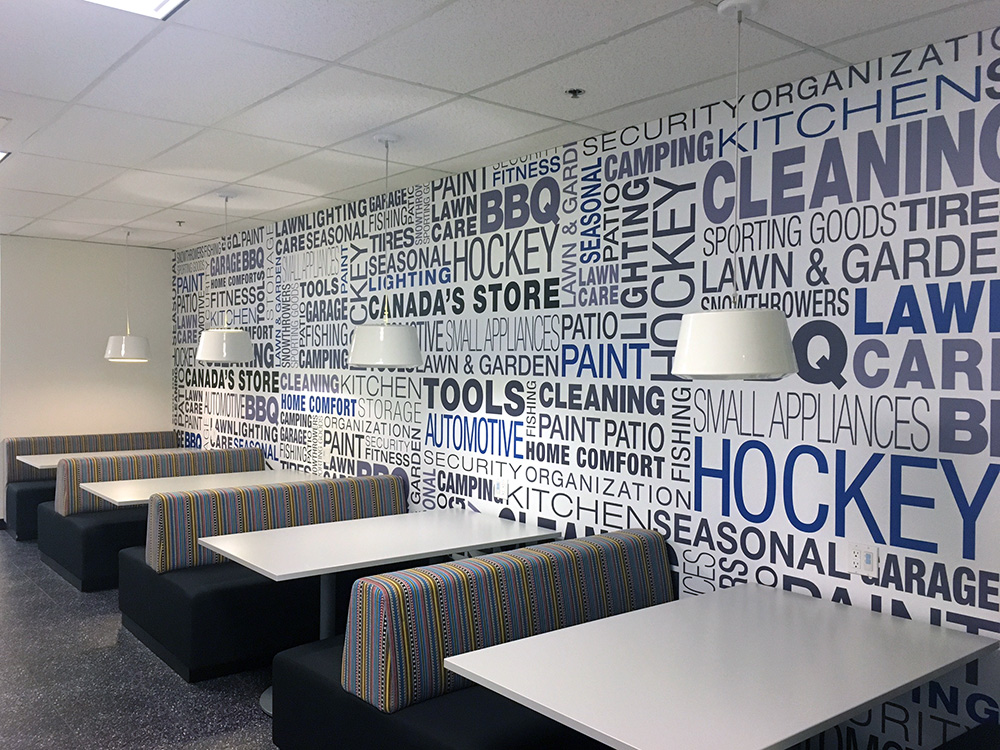 Canadian Tire Office Type Wall