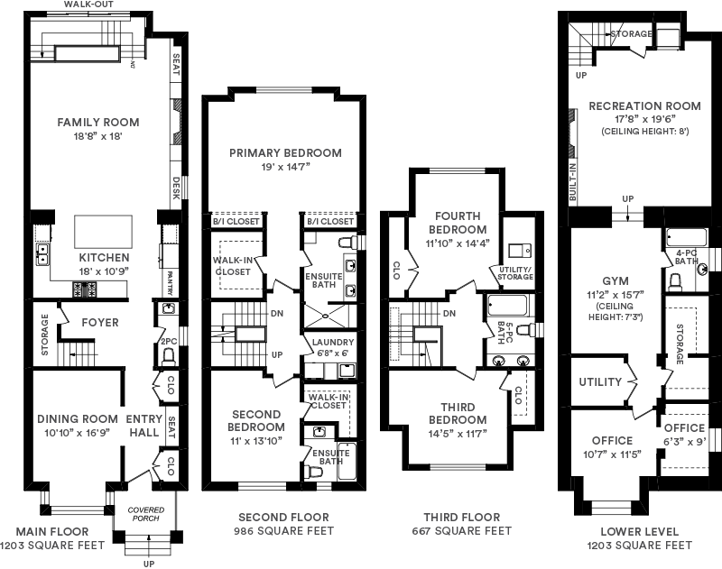 Real Estate Listing Floor Plans