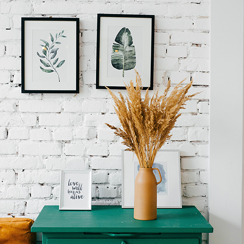 Decorated End Table